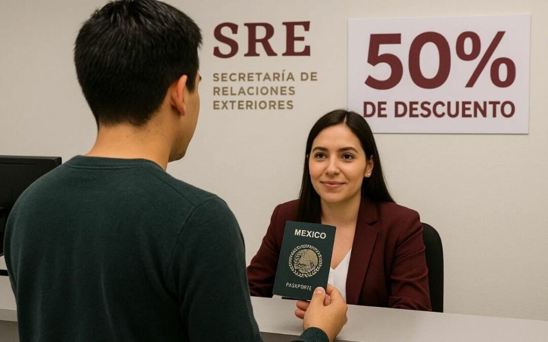 ¡Gran Noticia! Descuento del 50% en Pasaporte Mexicano para 2026: Descubre Quiénes se Beneficiarán